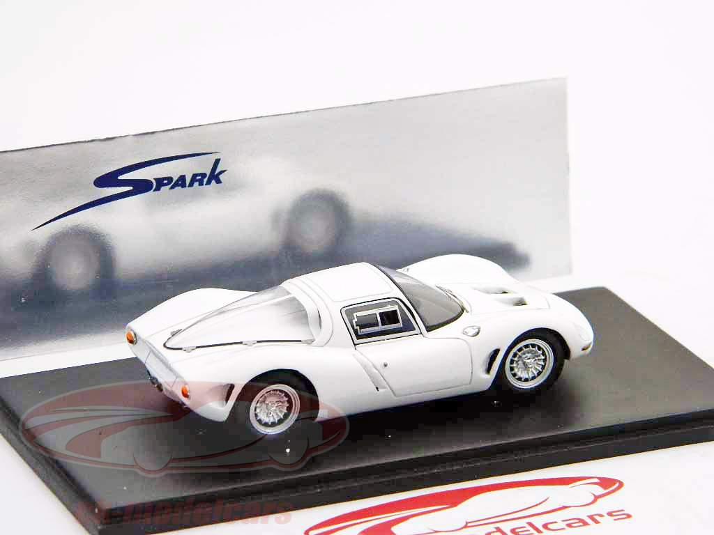 Bizzarrini P538 Duva D&#39;Aosta années Coupe 1967 blanc / blanc Spark 1:43