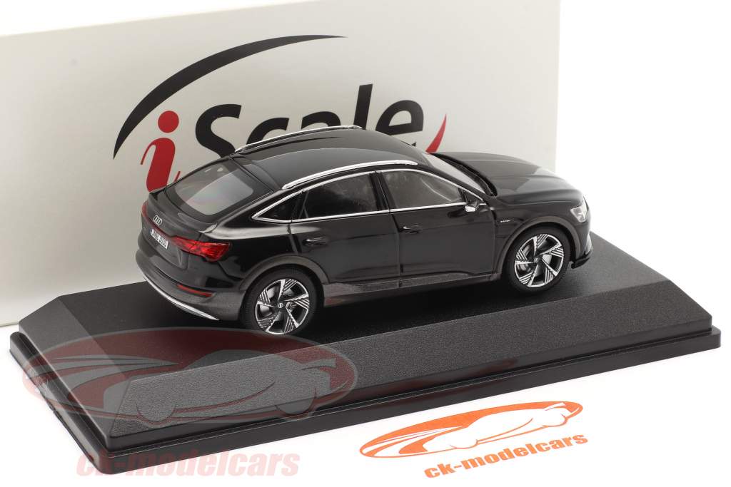 Audi e-tron スポーツバック 建設年 2020 黒 1:43 iScale