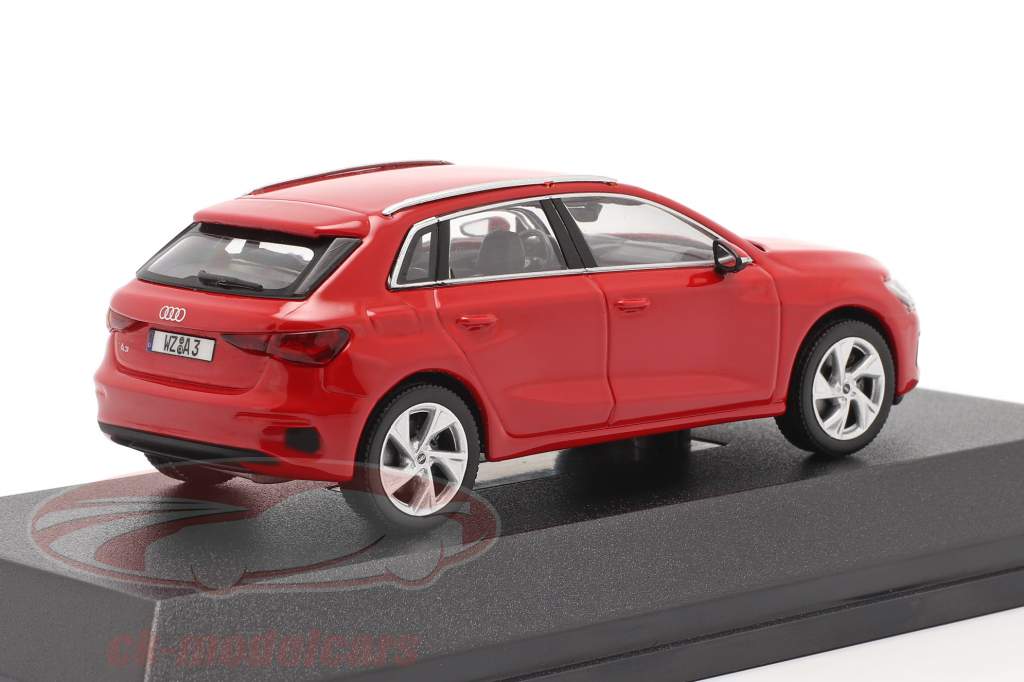 Audi A3 Sportback Année de construction 2020 tango rouge 1:43 iScale