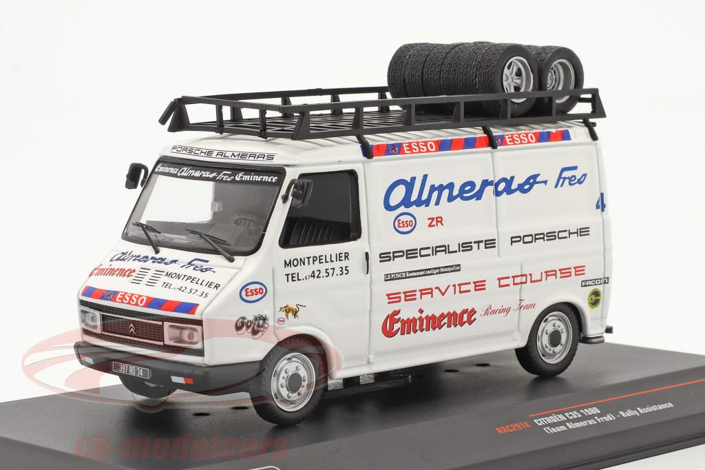 Citroen C35 Van 1980 Rallye Assistance Team Almeras Fres 1:43 Ixo