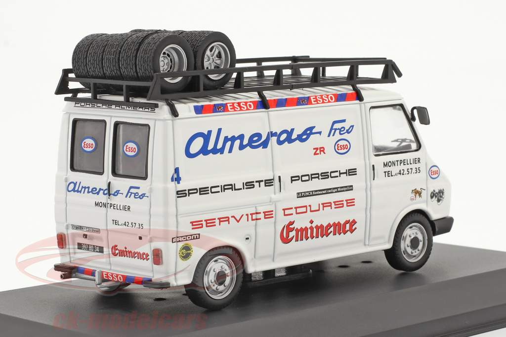 Citroen C35 furgão 1980 Rallye Assistance Team Almeras Fres 1:43 Ixo