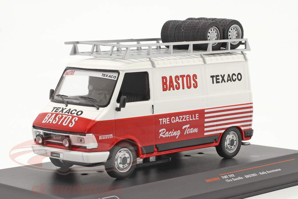 Fiat 242 Van Rallye Assistance Tre Gazzelle Racing Team 1:43 Ixo