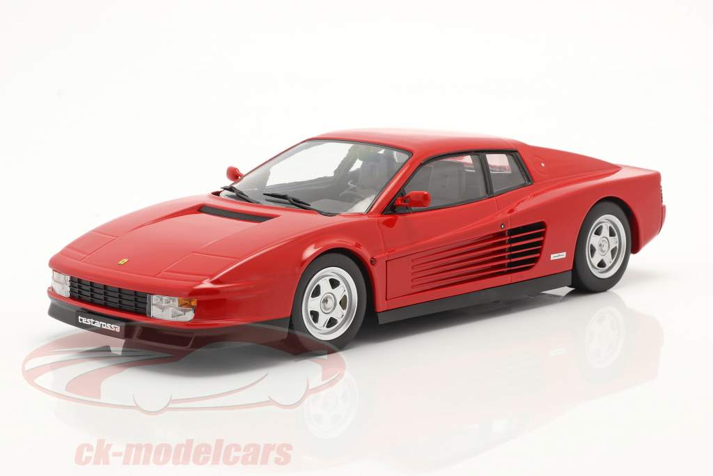 Ferrari Testarossa Bouwjaar 1986 rood 1:18 KK-Scale