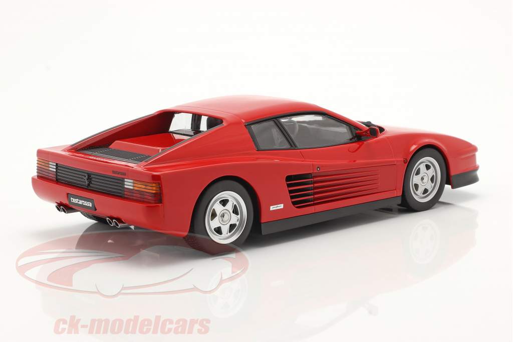 Ferrari Testarossa Année de construction 1986 rouge 1:18 KK-Scale