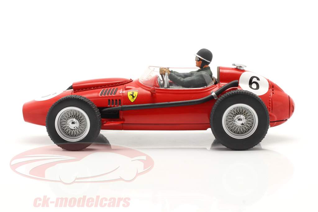 Seated Racer figure with grey green jacket 1:18 FigurenManufaktur