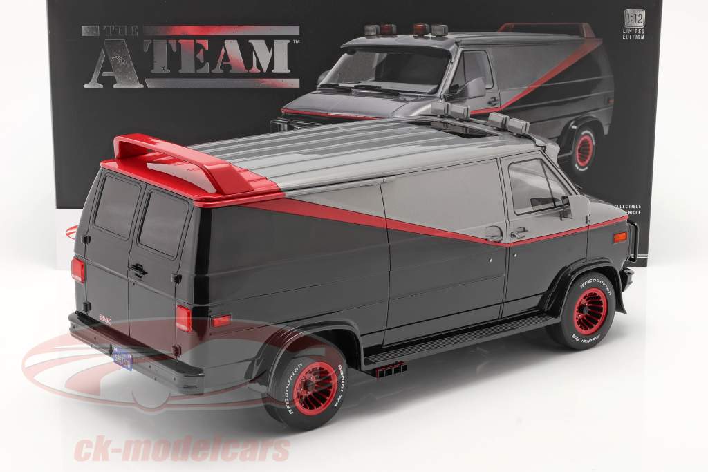 B.A.'s GMC Vandura Baujahr 1983 TV-Serie Das A-Team (1983-87) 1:12 Greenlight