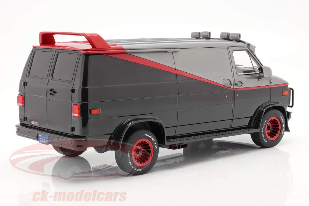 B.A.'s GMC Vandura Baujahr 1983 TV-Serie Das A-Team (1983-87) 1:12 Greenlight