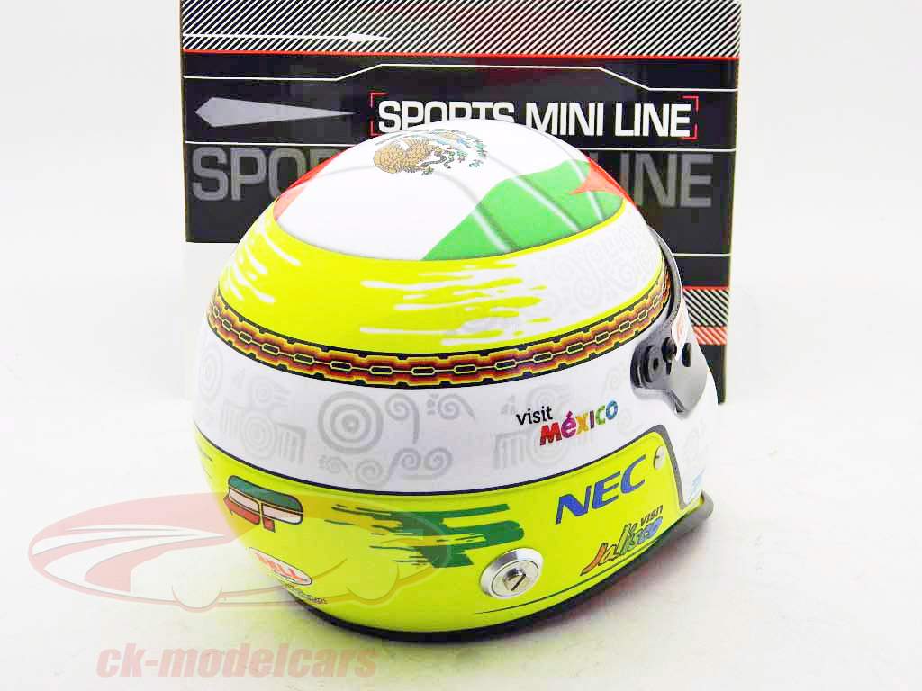 S。 佩雷斯 索伯车队 C31 三级方程式 1 2012 头盔 1:2 贝尔 赛车