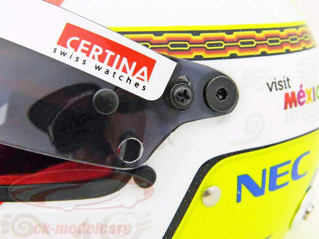 С. Перес Sauber C31 Формула 1 2012 шлем 1:2 Белл Гонки