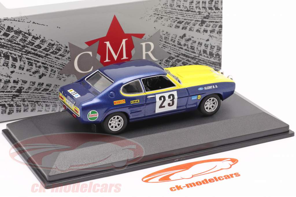 Ford Capri 2600 #23 Olympia-Rallye ERC 1972 Röhrl, Rothfuß 1:43 CMR