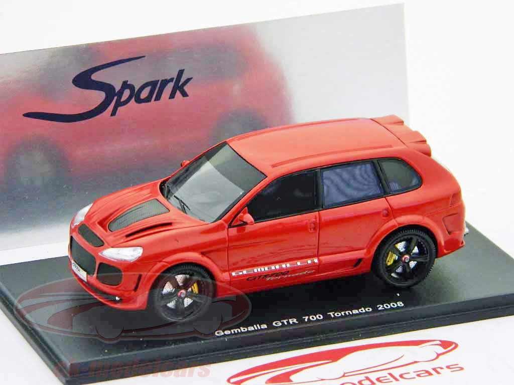 Porsche Gembella GTR 700 Tornado Bj. 2008 rot / red 1:43 Spark