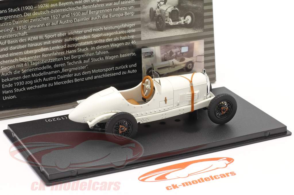 Austro Daimler ADM-R macchina da corsa #18 1929 Hans Stuck 1:43 Fahr(T)raum