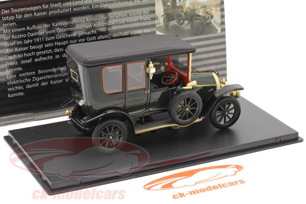 Austro Daimler Kaiserwagen Anno di costruzione 1911 verde 1:43 Fahr(T)raum