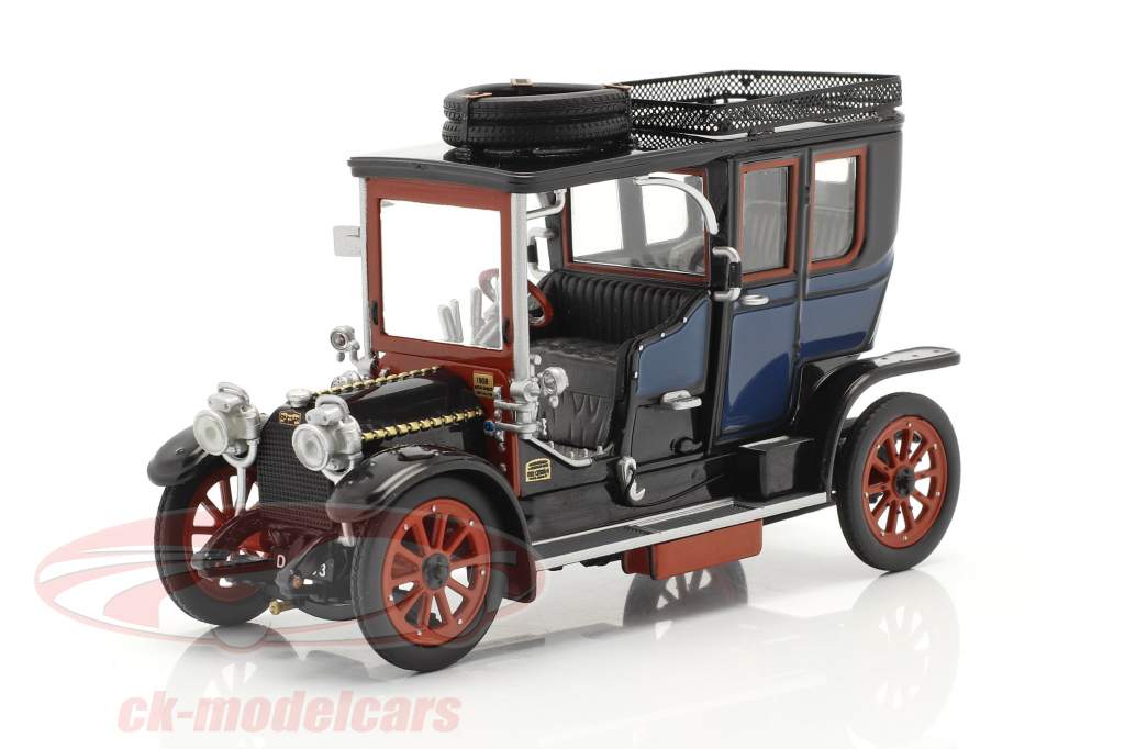 Austro Daimler 22/35 Maja Engine 建设年份 1908 蓝色 / 黑色 1:43 Fahr(T)raum