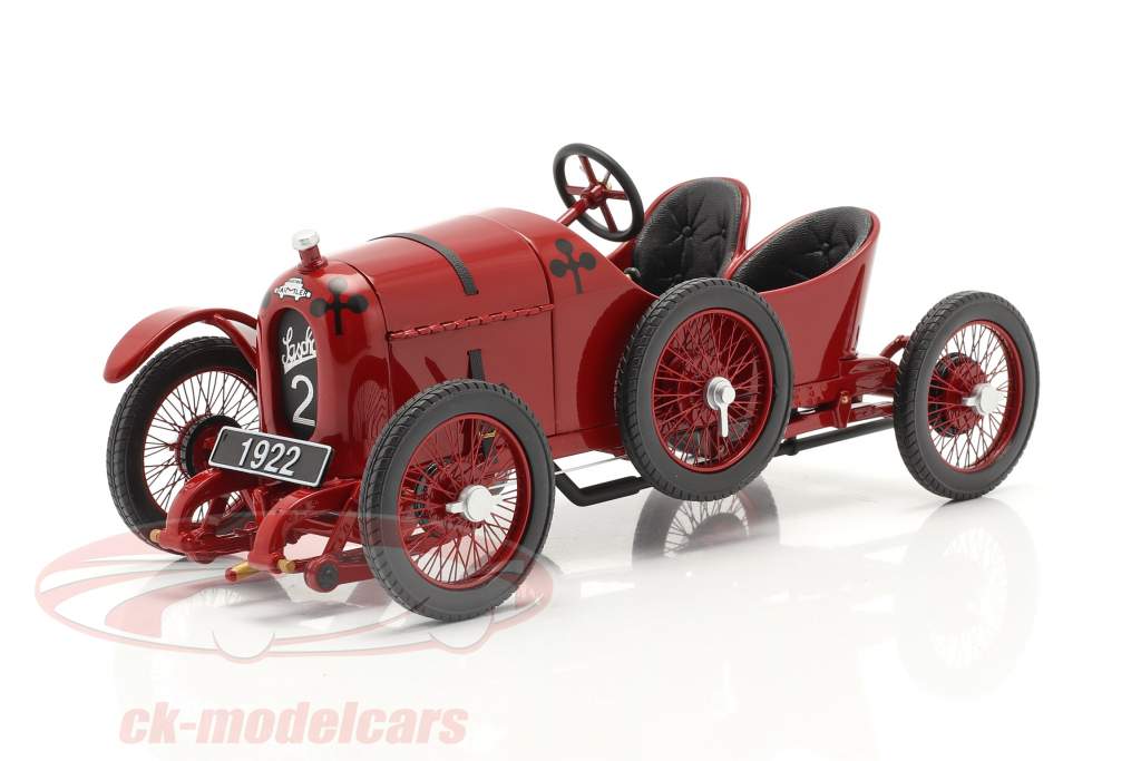Austro Daimler Sascha ADS-R #2 Bouwjaar 1922 rood 1:18 Fahr(T)raum