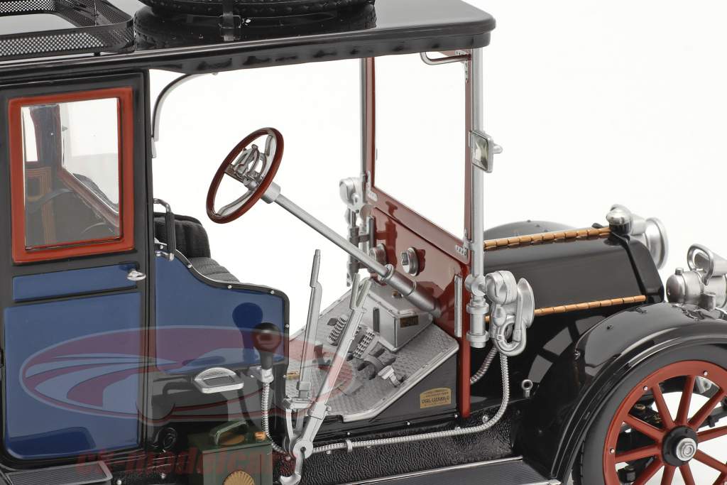 Austro Daimler 22/35 Maja Engine Byggeår 1908 blå / sort 1:18 Fahr(T)raum