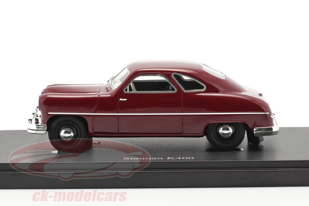 Staunau K400 Année de construction 1950 foncé rouge 1:43 AutoCult