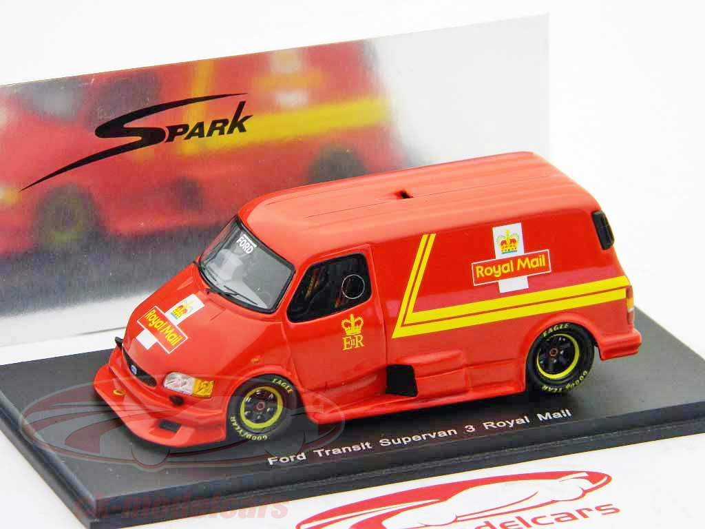 福特全顺Supervan 3皇家邮政1:43火花