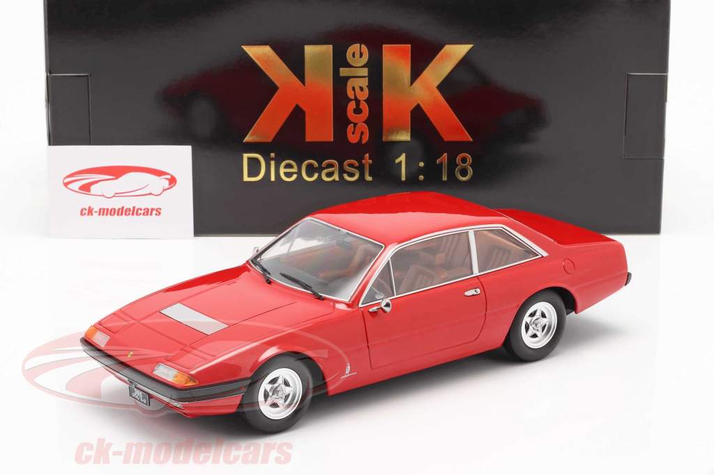 Ferrari 365 GT4 2+2 Année de construction 1972 rouge 1:18 KK-Scale