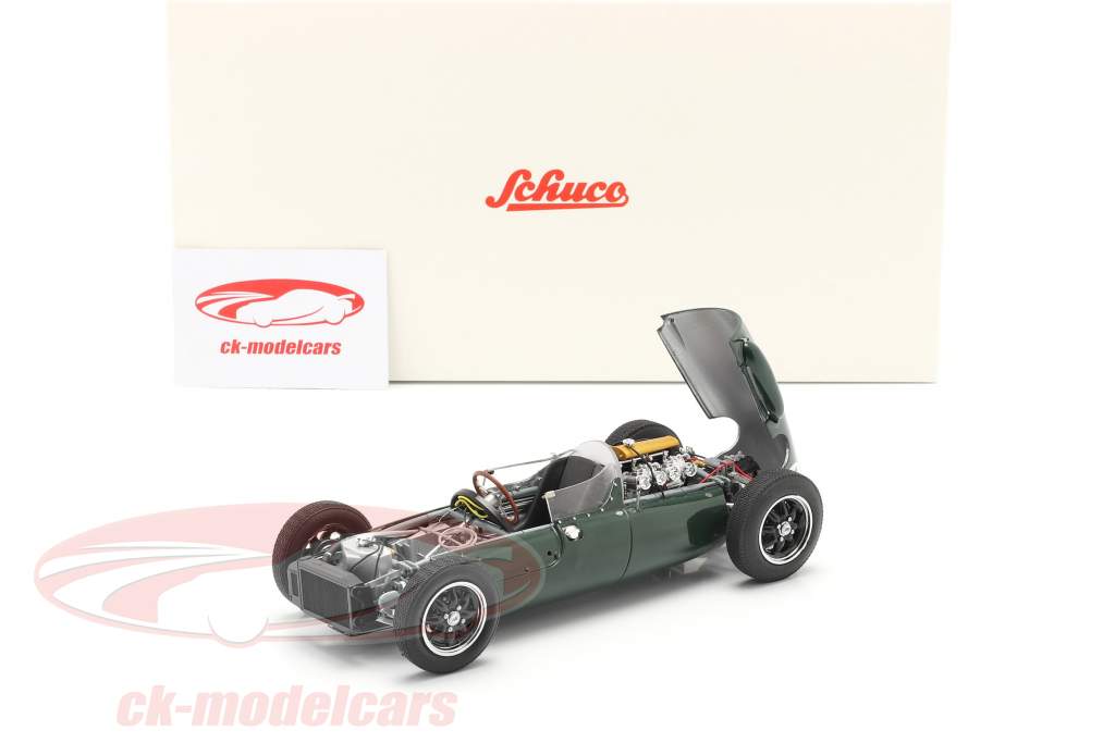 Schuco 1:18 Jack Brabham Cooper T51 #12 Vencedora britânico