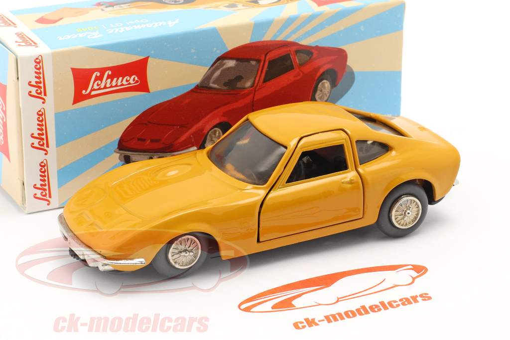 Micro Racer Opel GT ocker gelb 1:40 Schuco