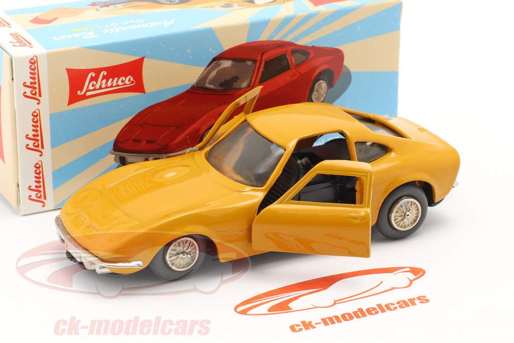 Micro Racer Opel GT ocra giallo 1:40 Schuco