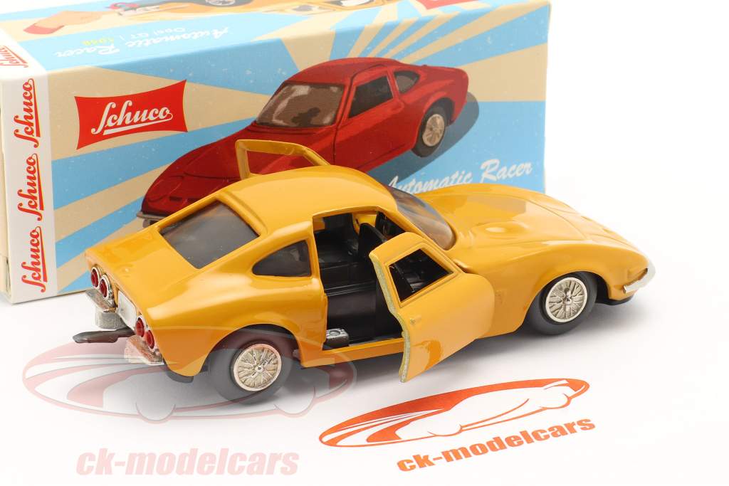 Micro Racer Opel GT ocre Jaune 1:40 Schuco