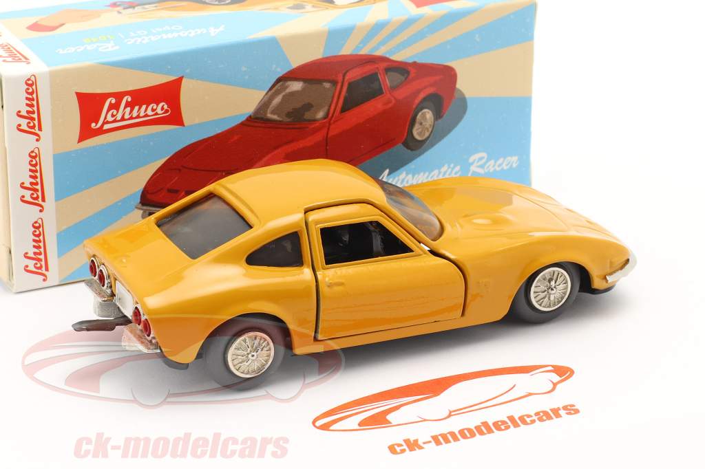 Micro Racer Opel GT ocre amarillo 1:40 Schuco