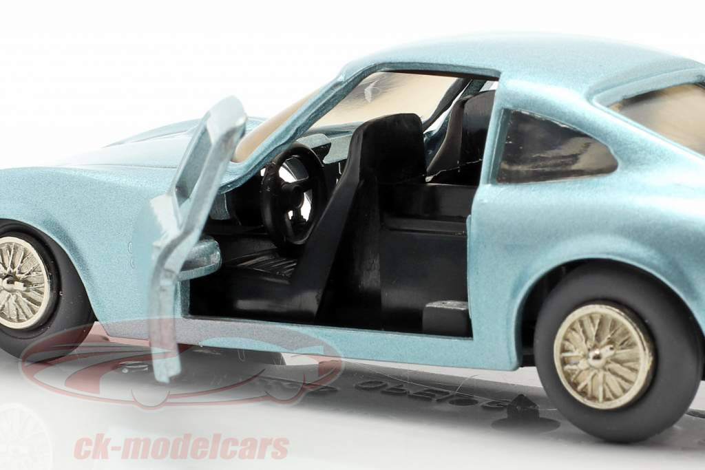 Micro Racer Opel GT light blue metallic 1:40 Schuco