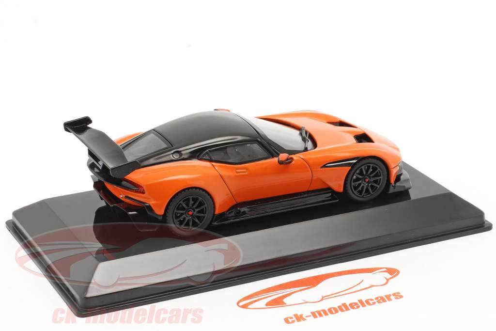 Aston Martin Vulcan year 2015 orange / black 1:43 Altaya