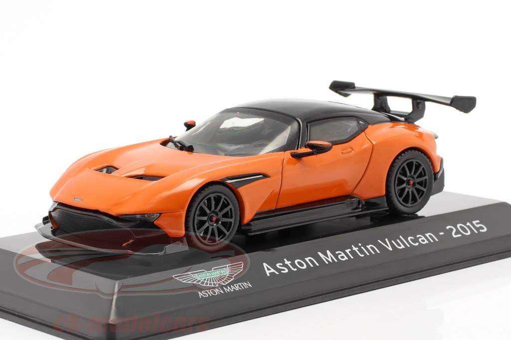 Aston Martin Vulcan year 2015 orange / black 1:43 Altaya