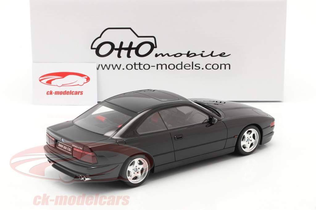 BMW 850 CSI (E31) Byggeår 1990 sort 1:18 OttOmobile