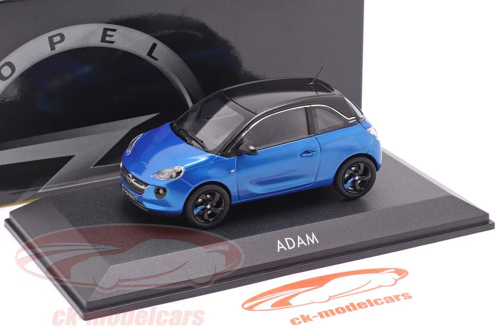 Opel Adam Год постройки 2018 синий 1:43 iScale