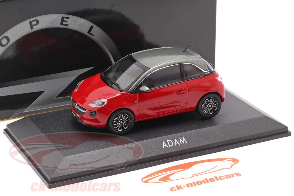 Opel Adam Год постройки 2018 красный 1:43 iScale