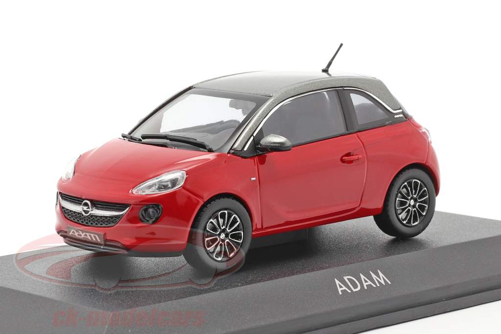 Opel Adam year 2018 red 1:43 iScale