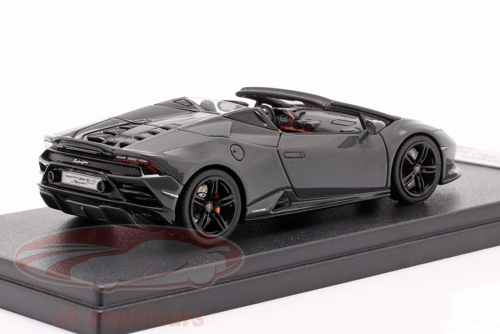 Lamborghini Huracan Evo RWD Spider Baujahr 2019 grau metallic 1:43 LookSmart