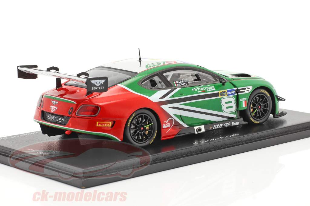 Bentley Continental GT3 #8 Italian GT Championship 2018 1:43 Spark