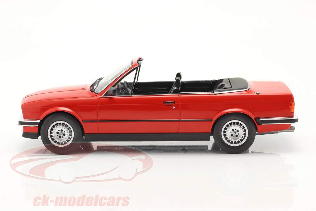 BMW 3-местный ряд (E30) Cabriolet Год постройки 1985 красный 1:18 ModelCar Group