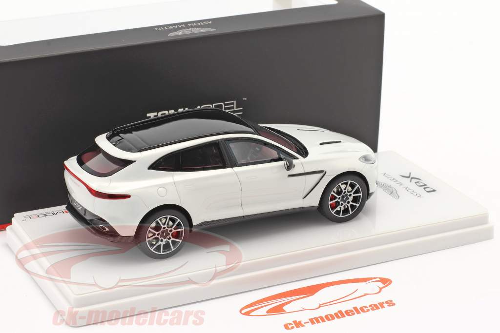 Aston Martin DBX 建設年 2020 フロストホワイト 1:43 TrueScale