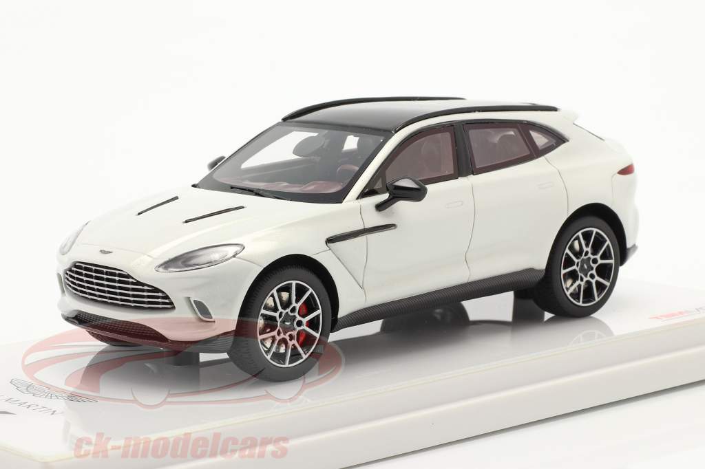 Aston Martin DBX 建設年 2020 フロストホワイト 1:43 TrueScale