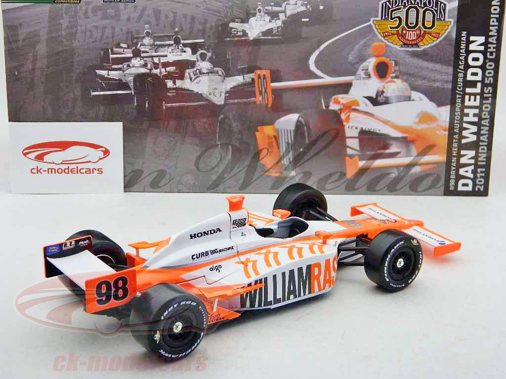 Dan Weldon Indy 500 Car Winner Indianapolis 2011 1:18 Edition Greenlight