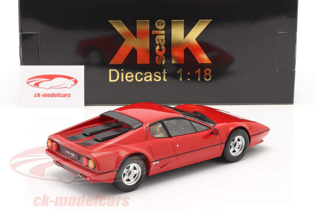 Ferrari 512 BBi 建設年 1981 赤 1:18 KK-Scale