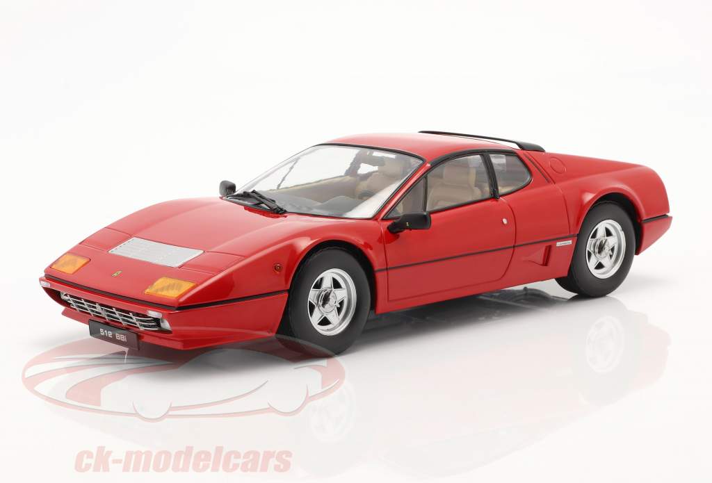 Ferrari 512 BBi 建設年 1981 赤 1:18 KK-Scale