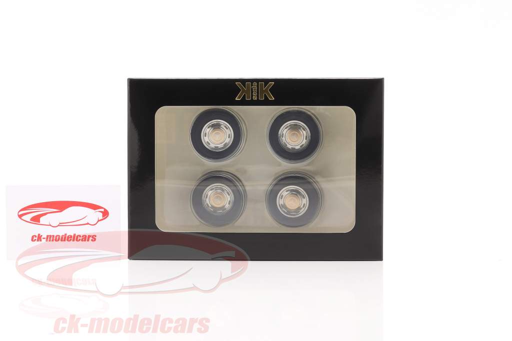 Mercedes-Benz pneumatici e cerchi Set oro chiaro / cromo 1:18 KK-Scale