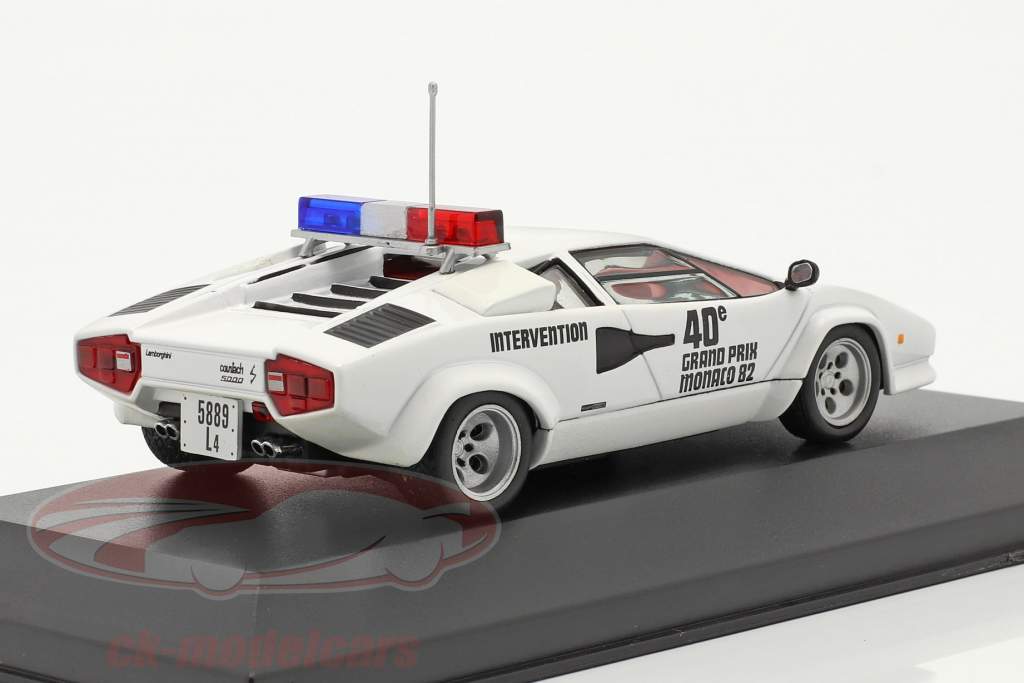 Lamborghini Countach Pace Macchina Monaco GP 1982 1:43 Ixo