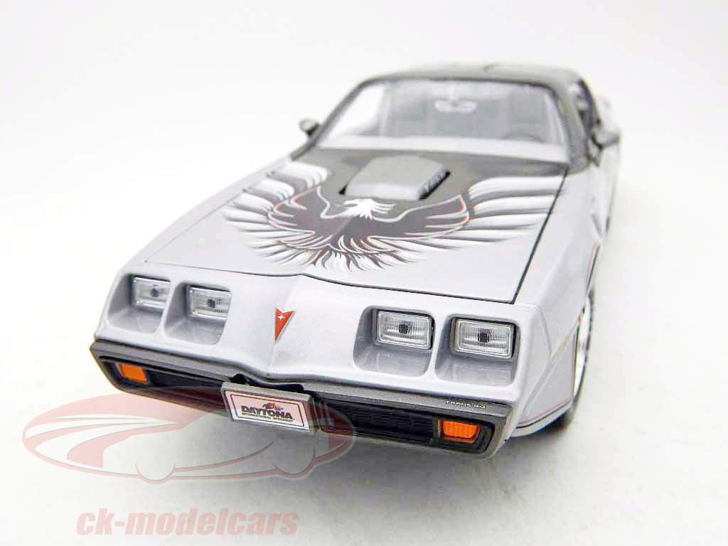 Pontiac Firebird TransAm Daytona 500 Pace Car 1979 silver 1:18 Greenlight