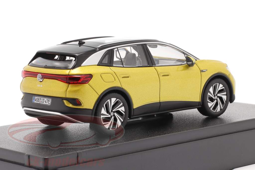 Volkswagen VW ID.4 Baujahr 2021 honiggelb metallic 1:43 Norev