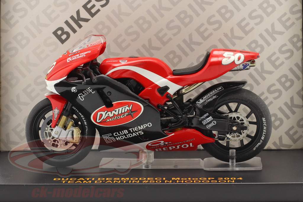 Neil Hodgson Ducati Desmosedici #50 MotoGP 2004 1:24 Ixo