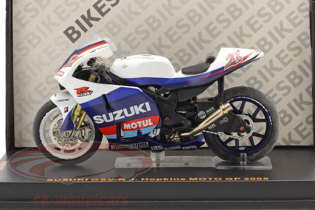 John Hopkins Suzuki GSV-R #21 MotoGP 2005 1:24 Ixo