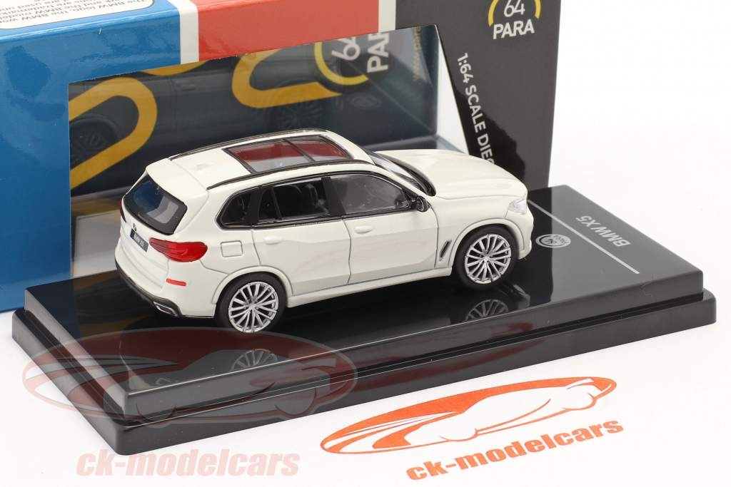 BMW X5 G05 Año de construcción 2018 blanco mineral 1:64 Paragon Models